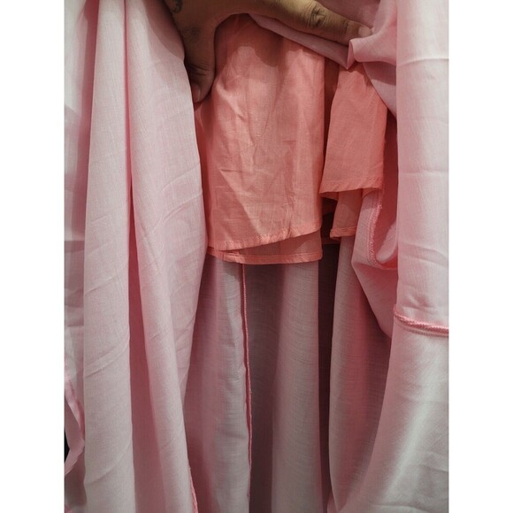 One And Only Collective Pink Sunrise Ombré Maxi Dress Size Small Romantic - Picture 7 of 9